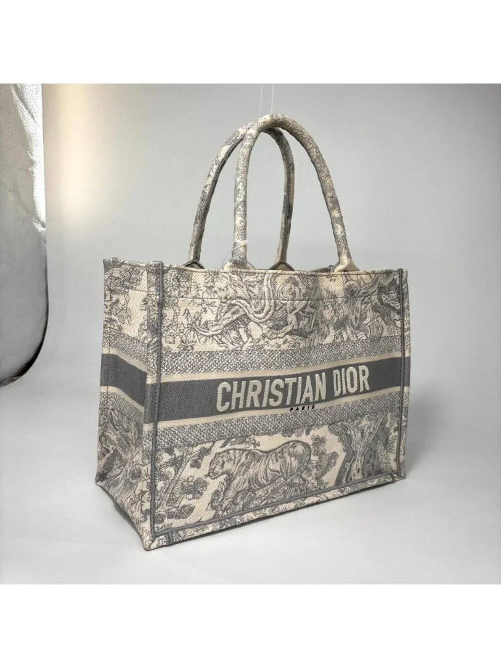 Dior Book Tote White